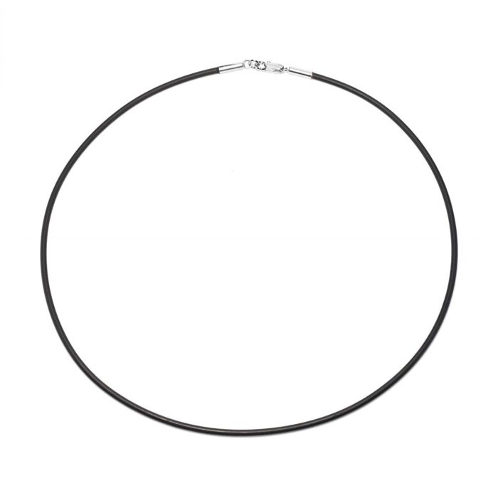Baraka Utility Stainless Steel and Rubber Necklace