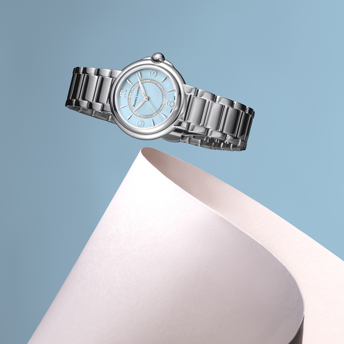 Maurice Lacroix Fiaba Colours Edition 32mm Light Blue Diamond Dial