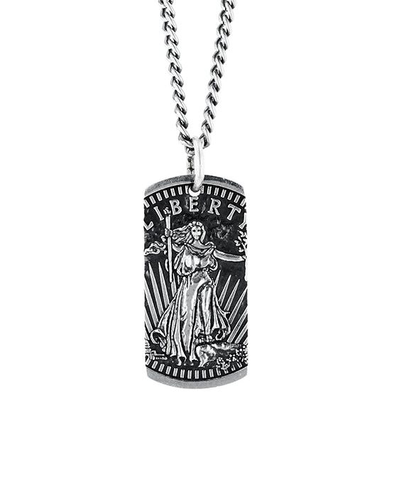 King Baby Liberty Dog Tag Pendant