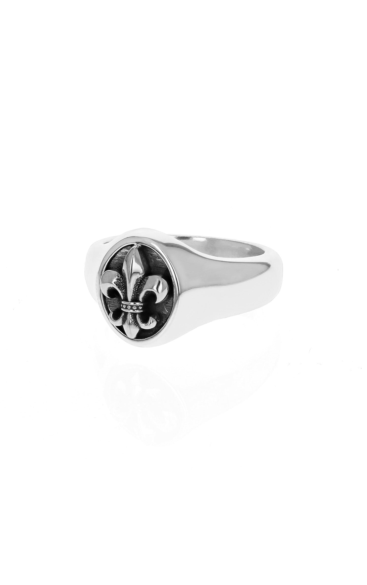King Baby Fleur De Lis Ring, Size 11