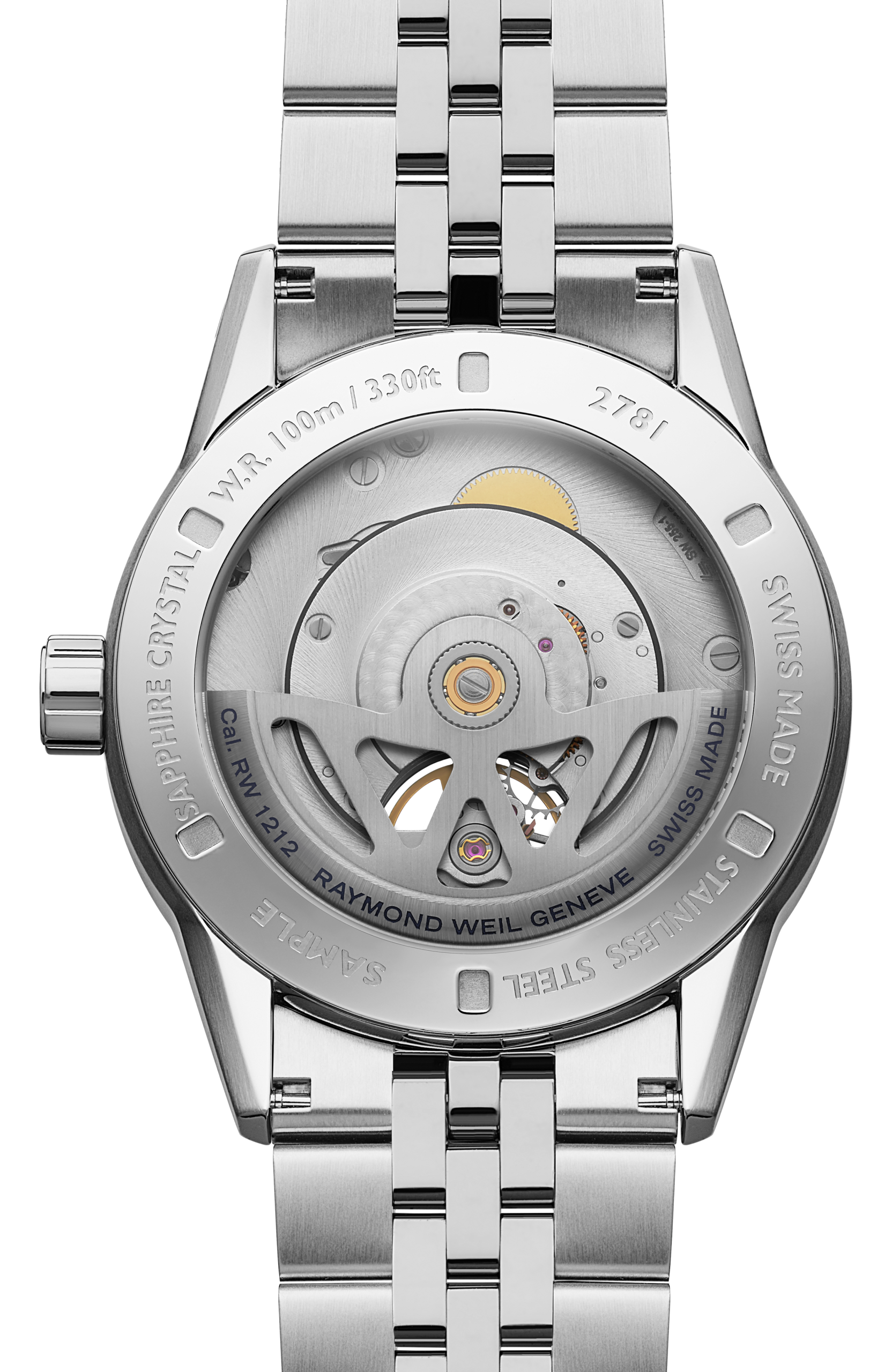 Raymond Weil Freelancer Calibre RW1212 42mm Black Dial Steel