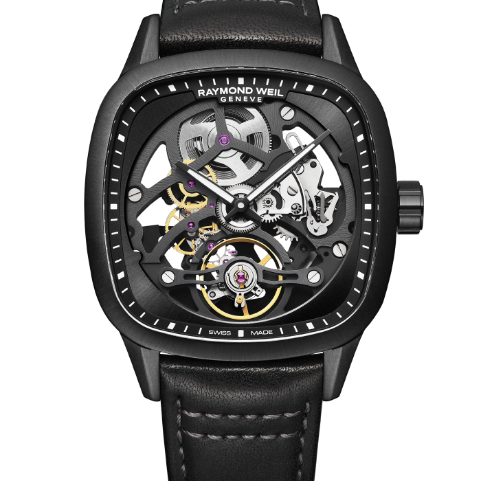 Raymond Weil Freelancer Calibre RW1212 Skeleton Black PVD Limited Edition