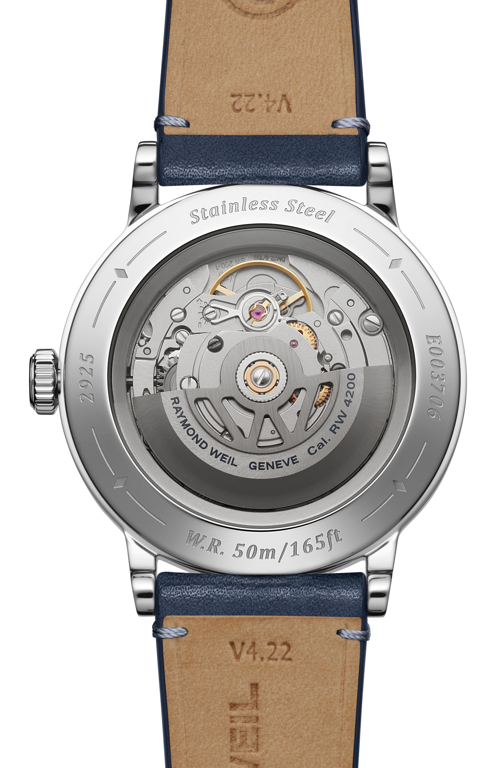 Raymond Weil Millesime Automatic 39mm Blue Sector Dial Blue Strap
