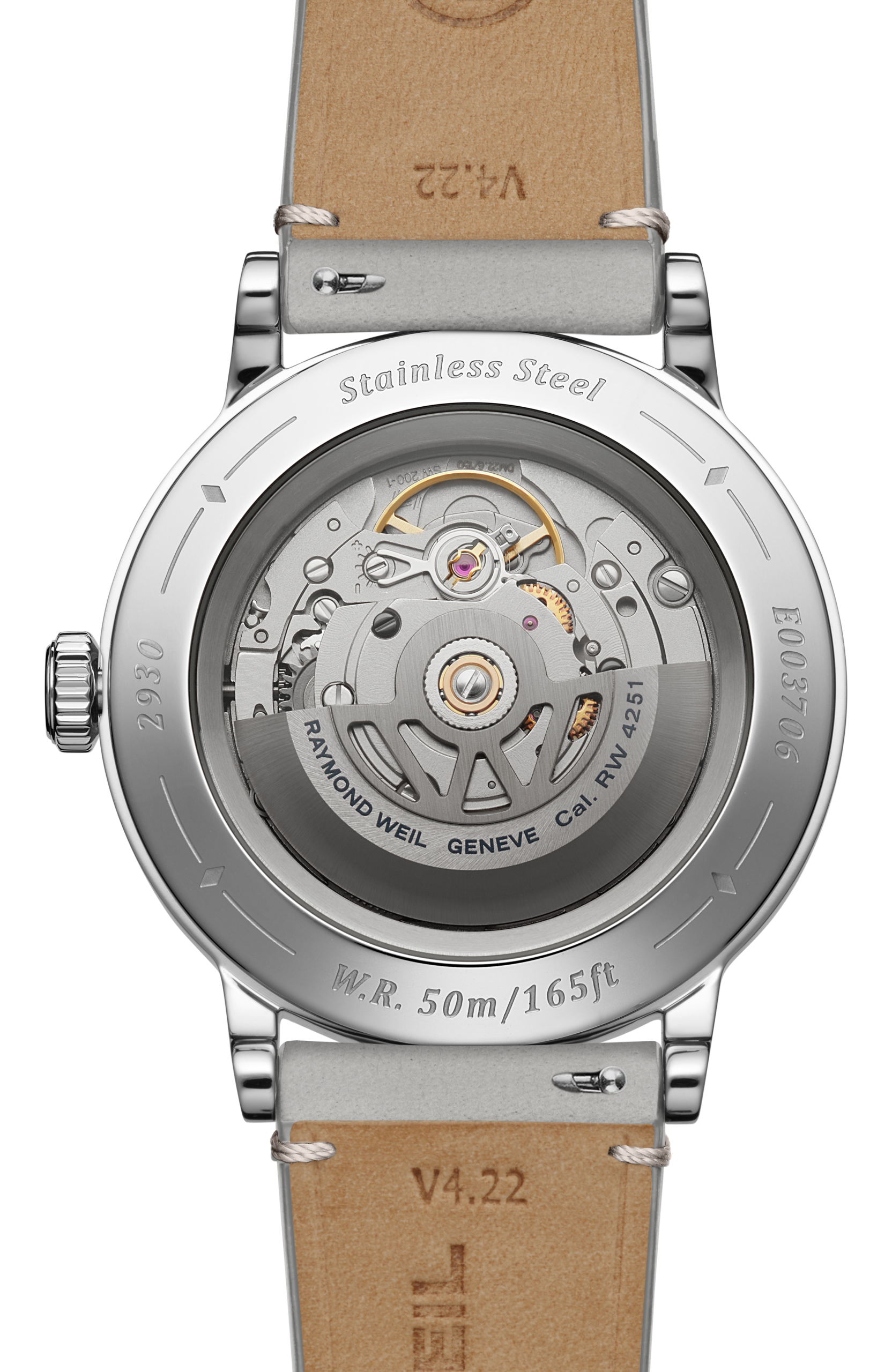 Raymond Weil Millesime Small Seconds Tuxedo Red Grape and Grey Dial