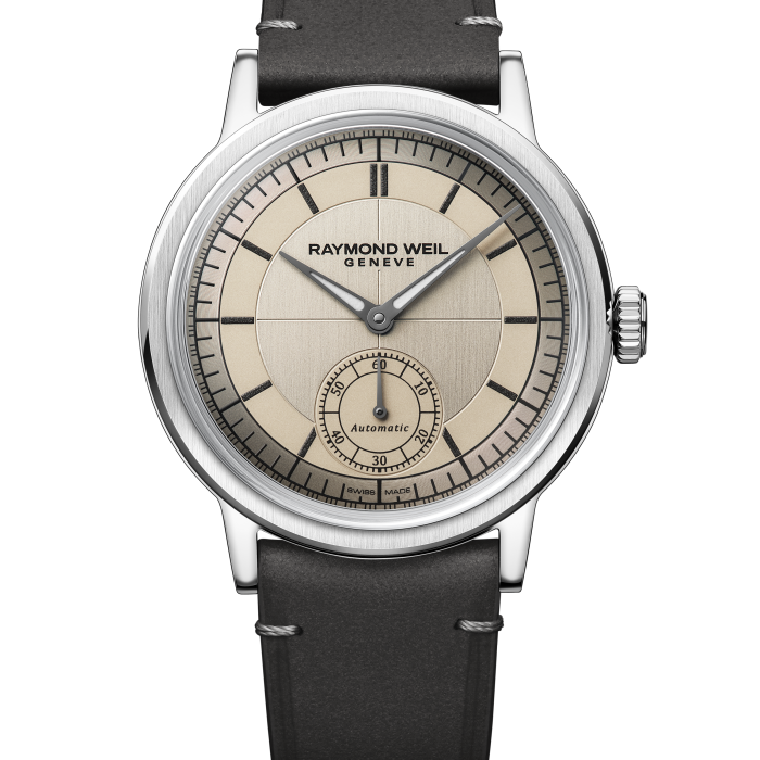 Raymond Weil Millesime Small Seconds 39mm Champagne Sector Dial