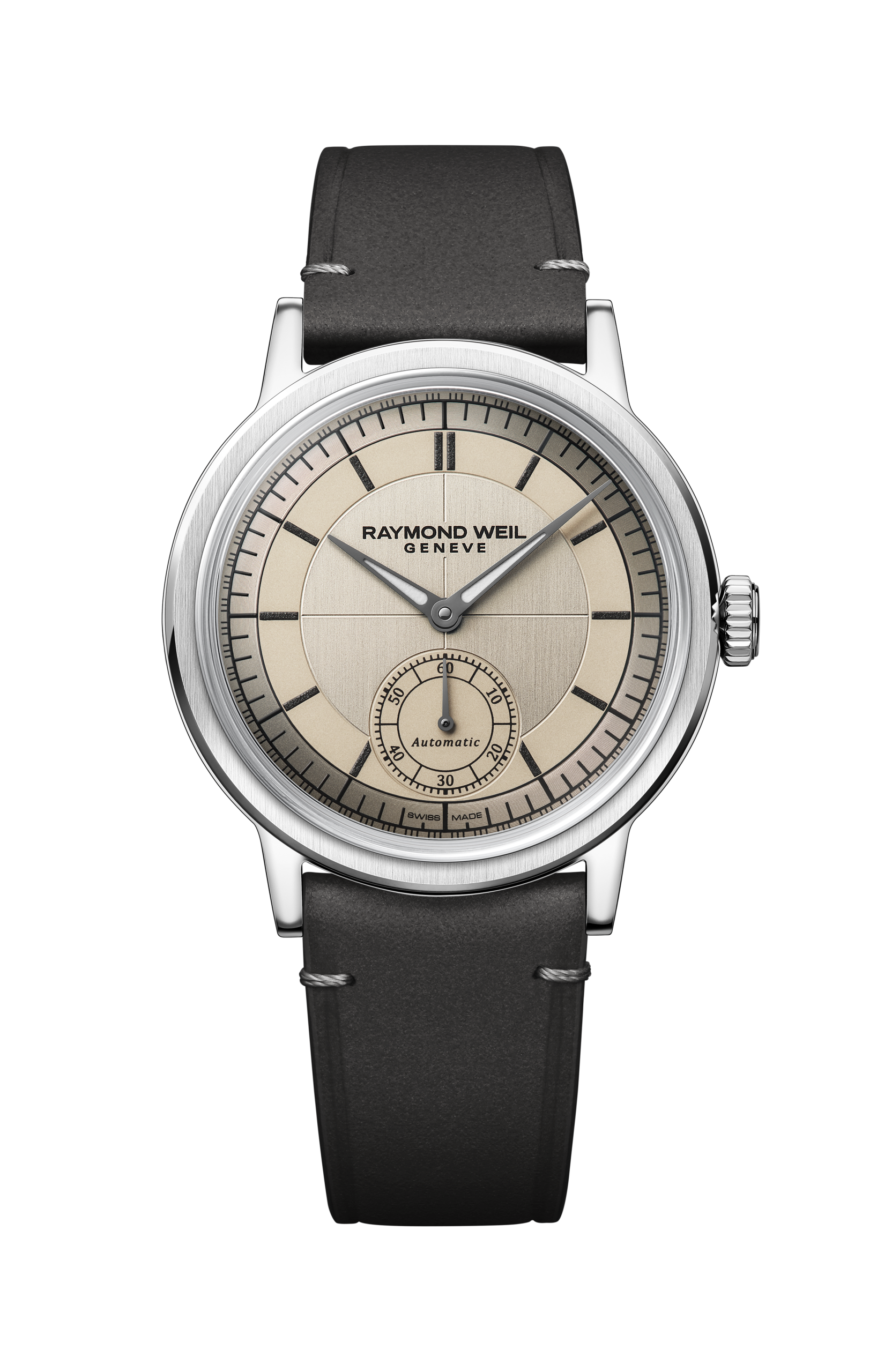 Raymond Weil Millesime Small Seconds 39mm Champagne Sector Dial
