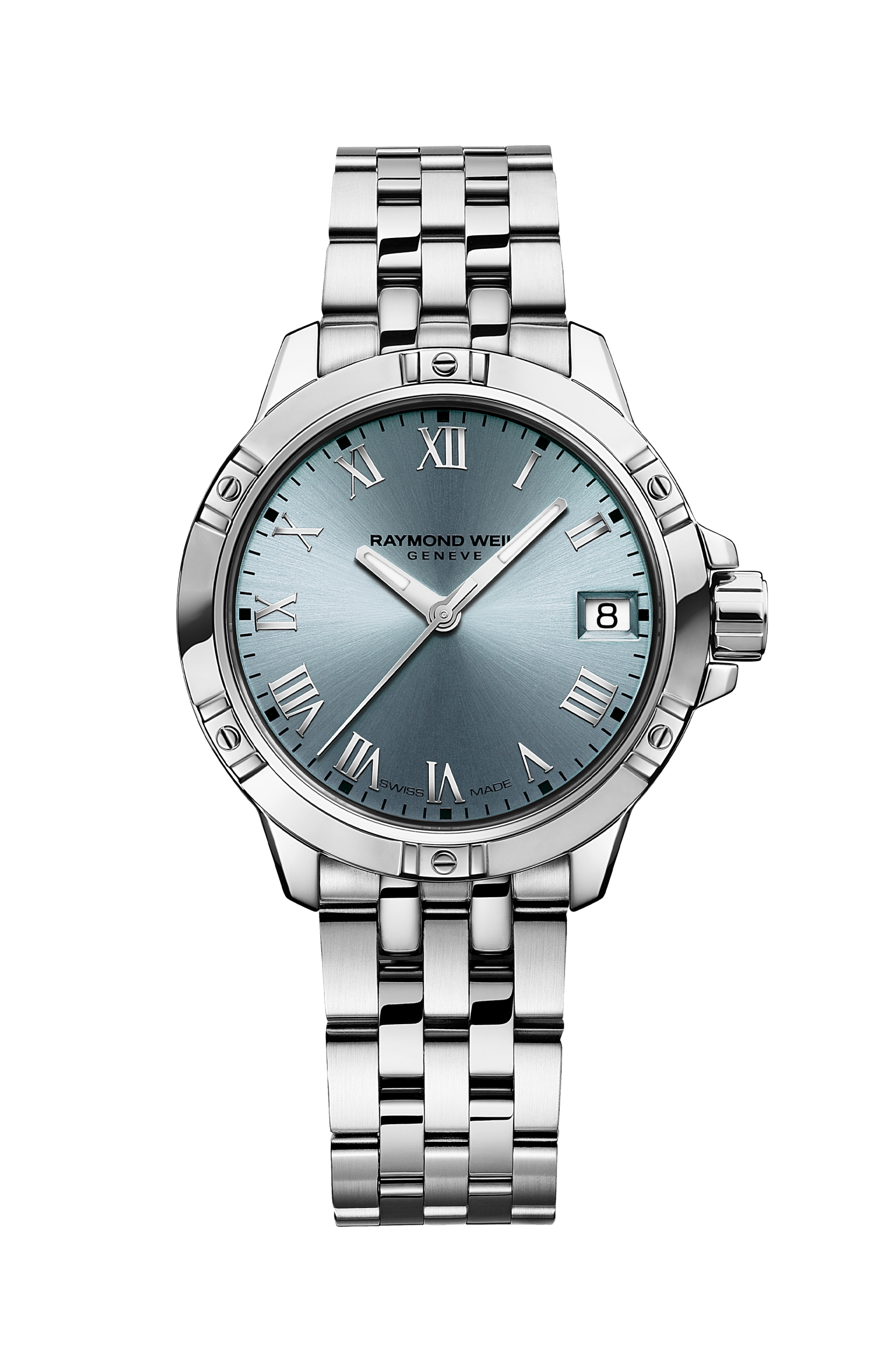 Raymond Weil Tango 30mm Blue Dial Steel Bracelet