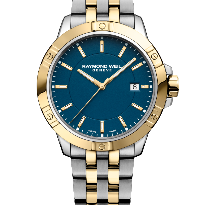 Raymond Weil Tango Classic 41mm Two-Tone Blue Dial