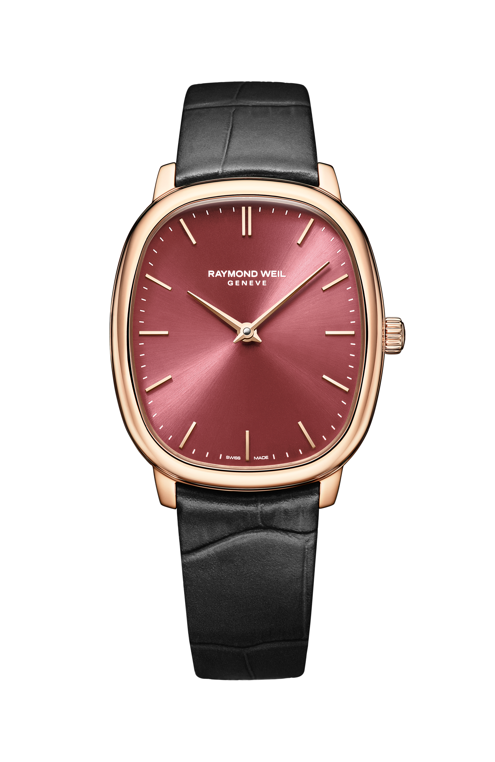 Raymond Weil Toccata Heritage Mechanical 33 x 38mm Red Grape Dial