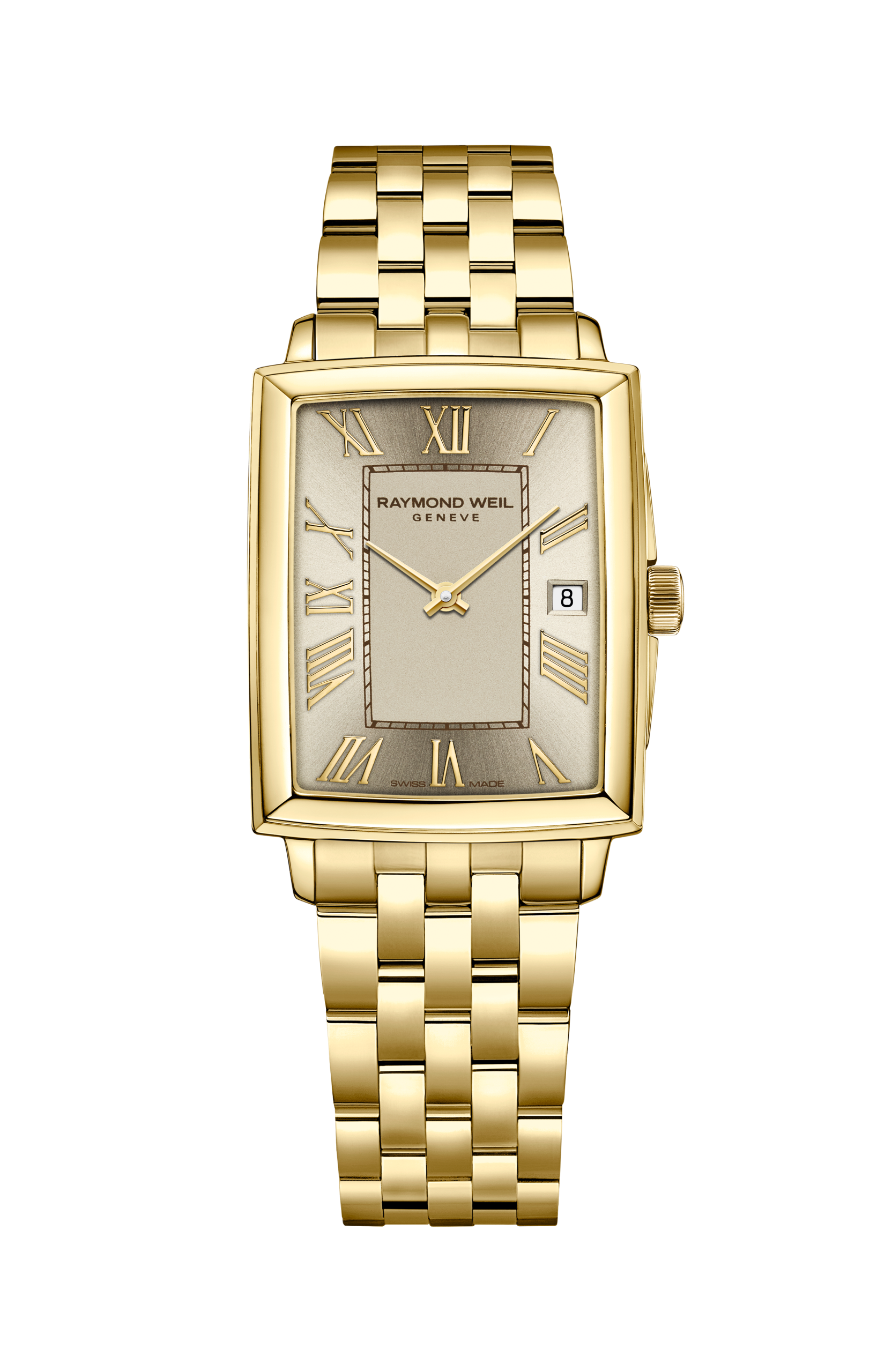 Raymond Weil Toccata Ladies Gold PVD Champagne Roman Dial