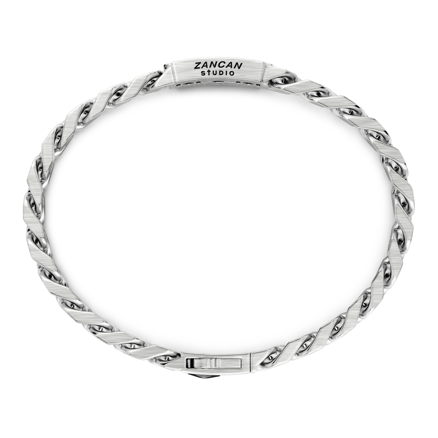 Zancan Studio Sterling Silver Curb Chain Bracelet