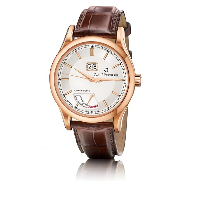 Carl F Bucherer Manero Big Date Rose Gold Watch