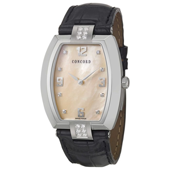 Concord La Scala 33mm Diamond Mother-of-Pearl Dial