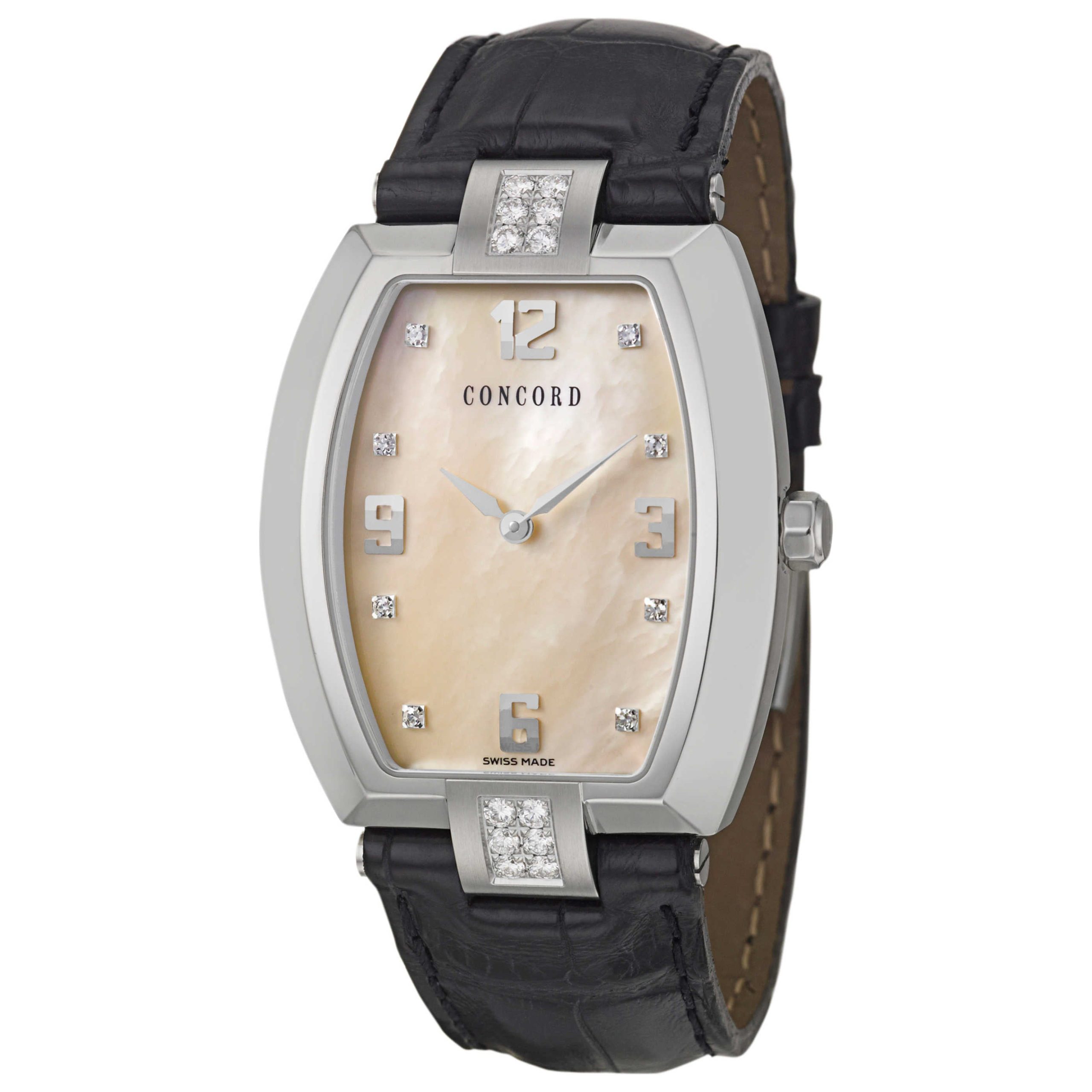 Concord La Scala 33mm Diamond Mother-of-Pearl Dial