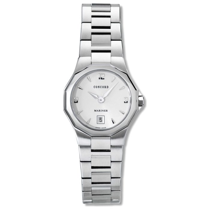 Concord Lady's Mariner 26mm Stainless Steel Silver Dial