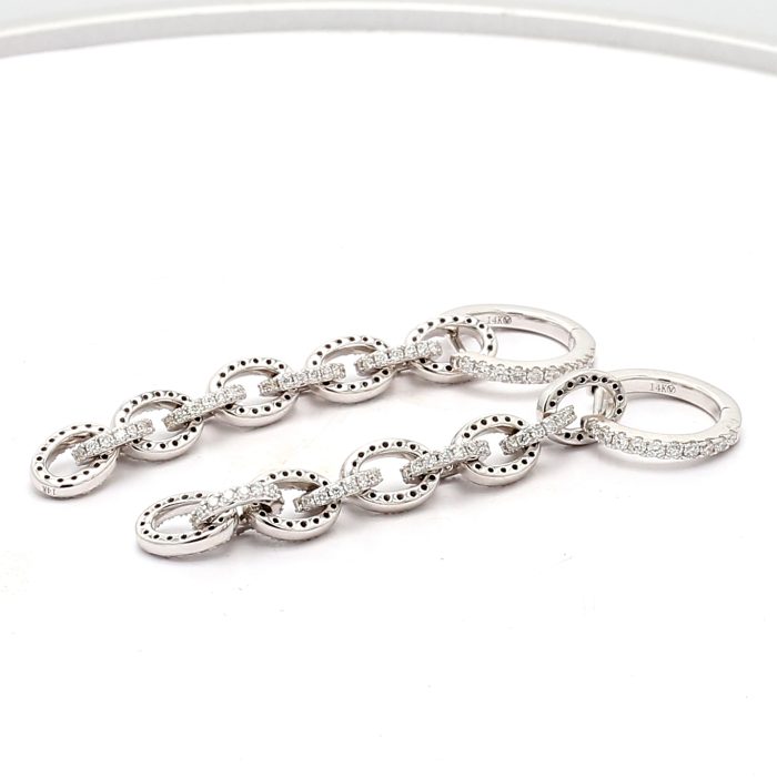 Diamond Drop Earrings, 1.00 ct tw
