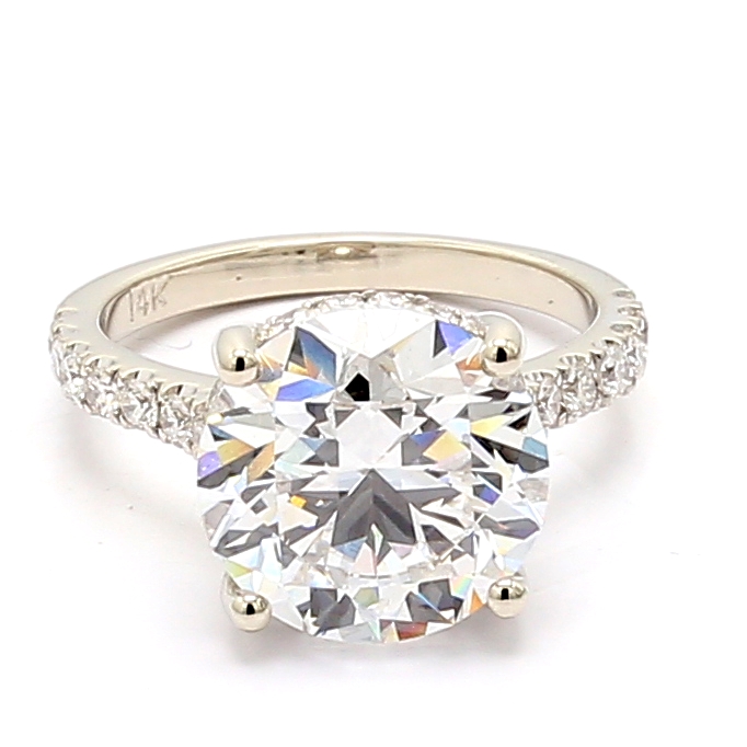Diamond Semi-Mount, 0.70 ct tw