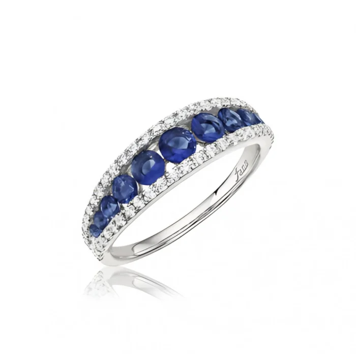 Fana Walk This Way Ruby and Diamond Ring