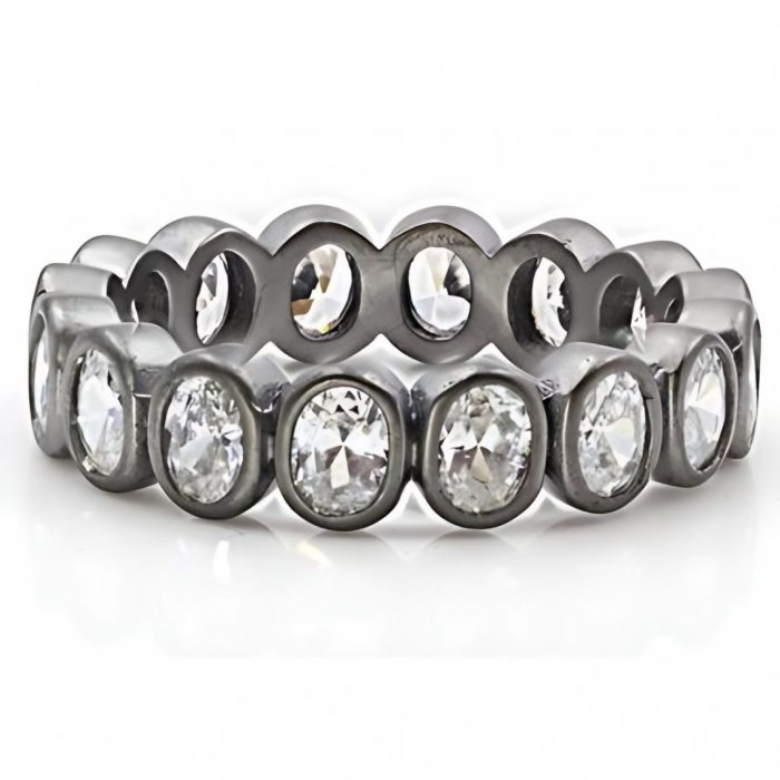 Freida Rothman OVAL GEO STONE RING