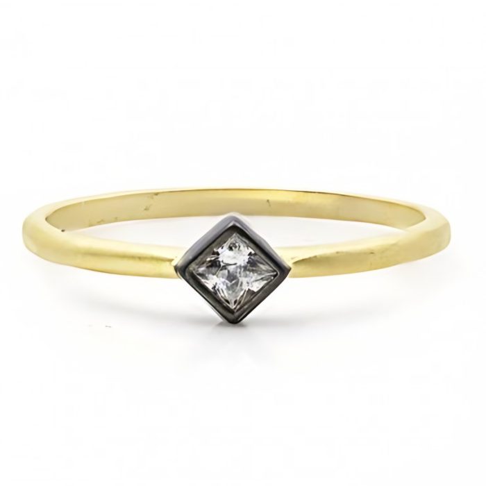 Freida Rothman SIMPLE HARLEQUIN RING