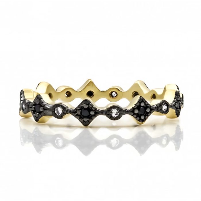 Freida Rothman THIN HARLEQUIN RING
