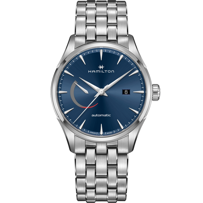 Hamilton Jazzmaster Power Reserve Auto 42mm Blue Dial on Bracelet