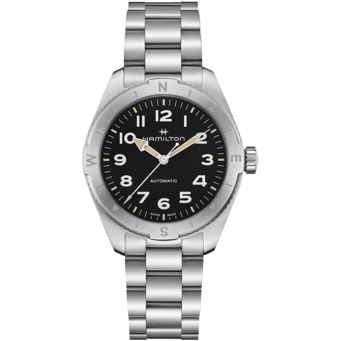 Hamilton Khaki Field Expedition Auto 41mm Black Dial on Bracelet