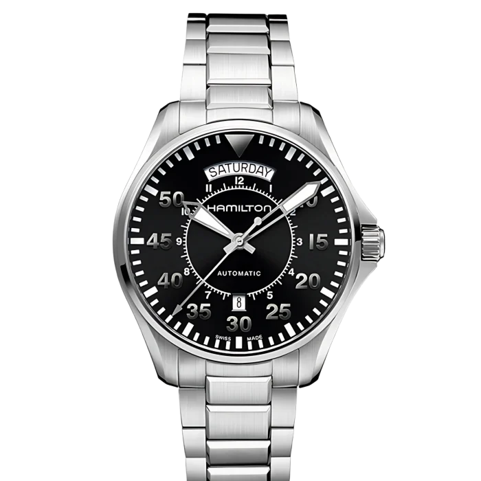 Hamilton Khaki Aviation Collection Pilot Day Date Auto Watch