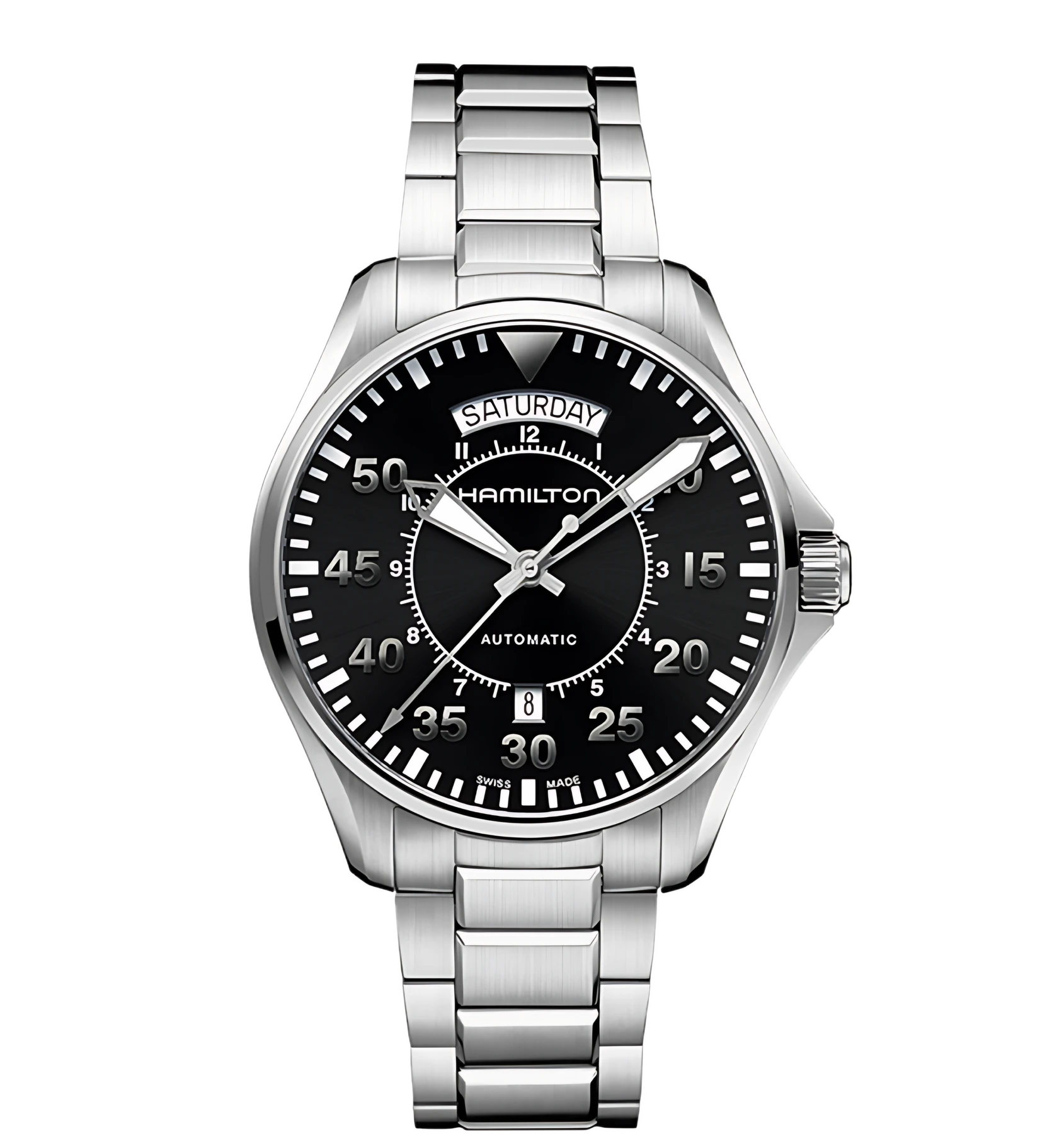 Hamilton Khaki Aviation Collection Pilot Day Date Auto Watch