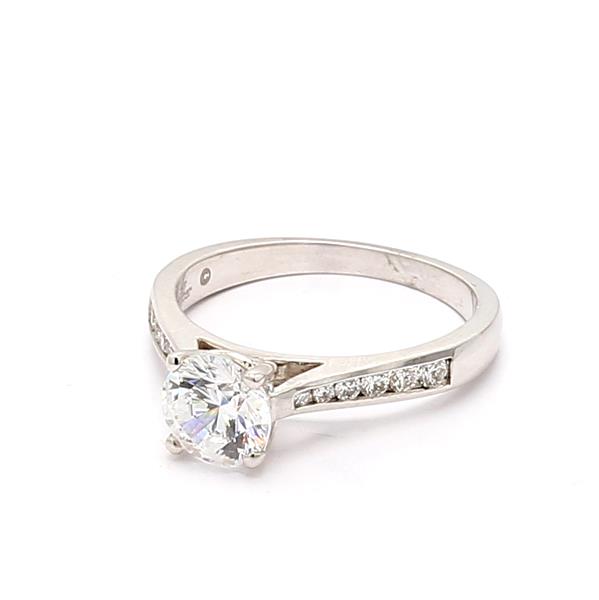 Jeff Cooper 14K White Gold Diamond Semi-Mount, 0.20 ct tw – view 3
