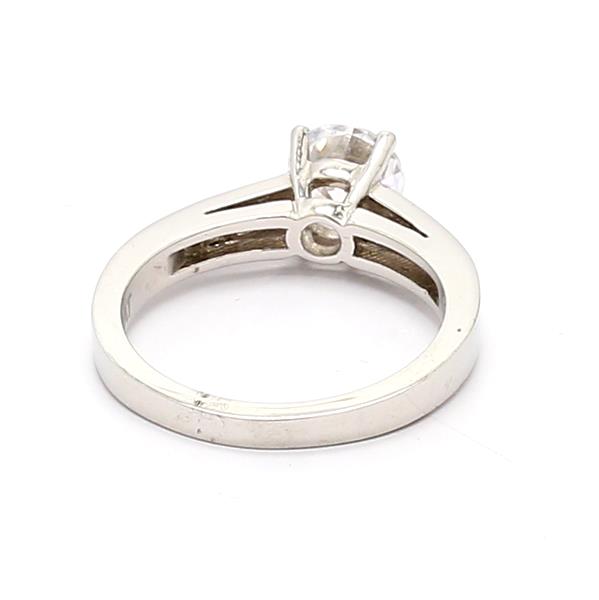 Jeff Cooper Platinum Diamond Semi-Mount, 0.22 ct tw – view 4