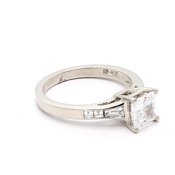 Jeff Cooper Platinum Diamond Semi-Mount, 0.41 ct tw – view 2