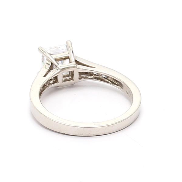 Jeff Cooper Platinum Diamond Semi-Mount, 0.41 ct tw – view 3