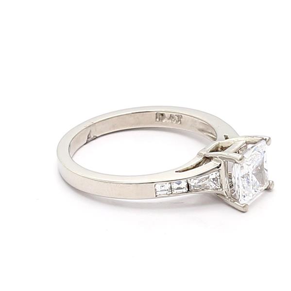 Jeff Cooper Platinum Diamond Semi-Mount, 0.41 ct tw – view 4