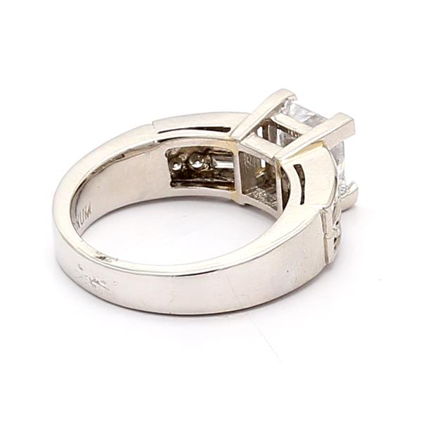 Jeff Cooper Platinum Diamond Semi-Mount, 0.56 ct tw – view 2