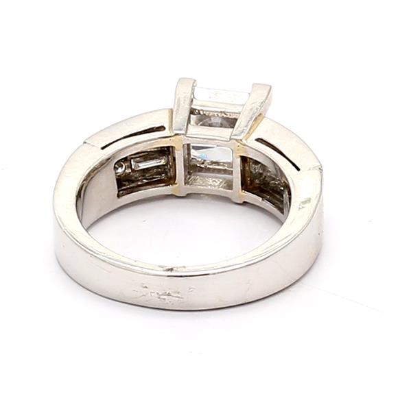 Jeff Cooper Platinum Diamond Semi-Mount, 0.56 ct tw – view 4