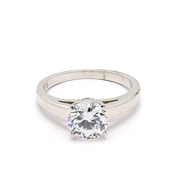 Jeff Cooper Platinum Solitaire Setting
