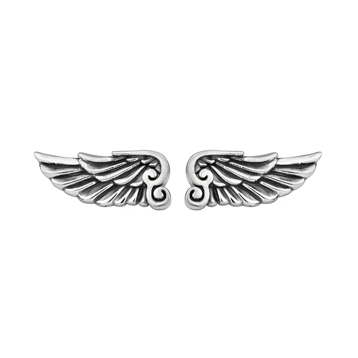 King Baby Wing Post Earrings