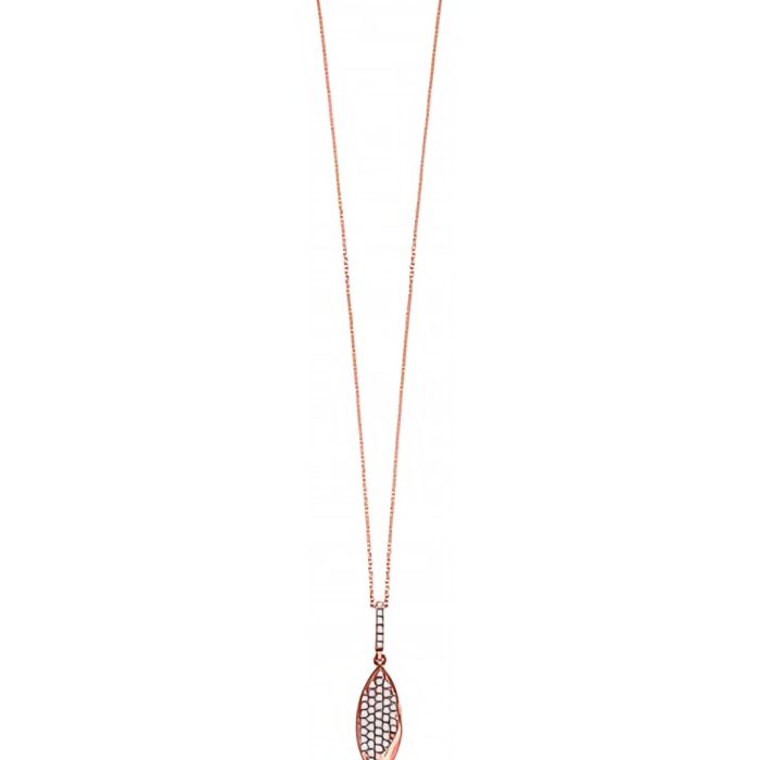 KC Designs 14k Rose Gold with 49 Diamonds Fashion Necklace