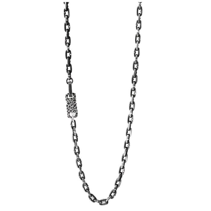 King Baby Boat Link Necklace With Hook Clasp