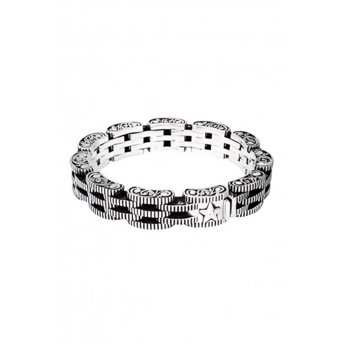 King Baby Small 5 Row Rotor Link Bracelet