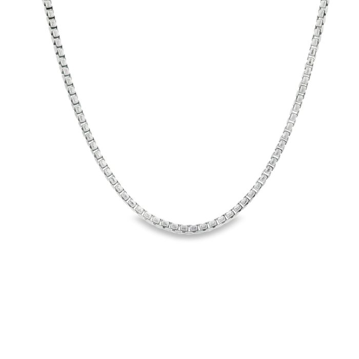 Konstantino Sterling Silver 1.5mm Box Chain, 18 Inch