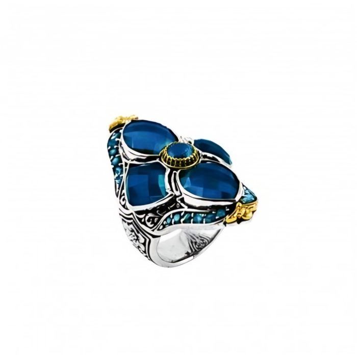 Konstantino Sterling Silver & 18k Gold Figure 8 Ring