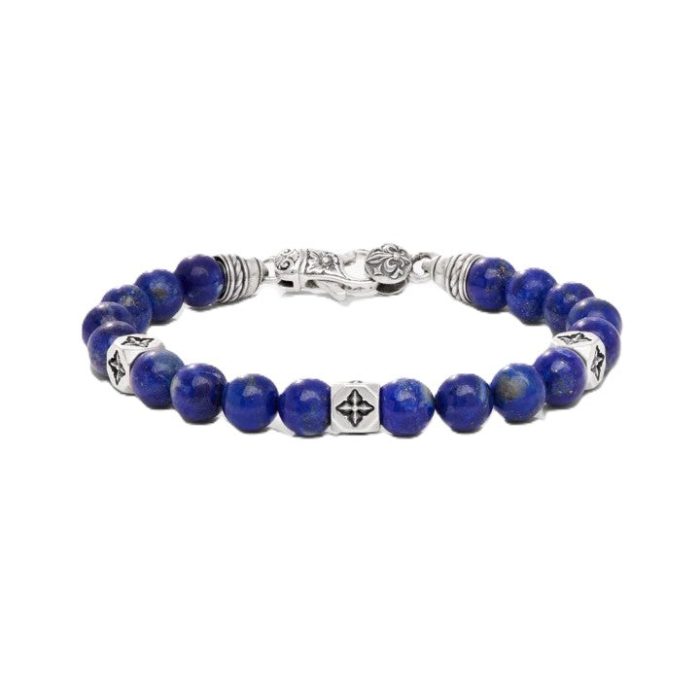 Konstantino Sterling Silver Lapis Bracelet