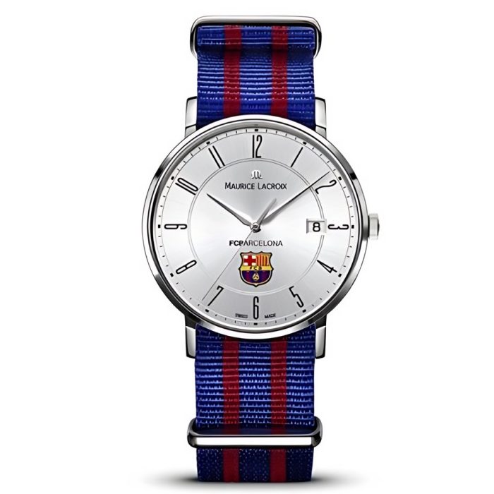 Maurice Lacroix Eliros Date FC Barcelona Official Watch