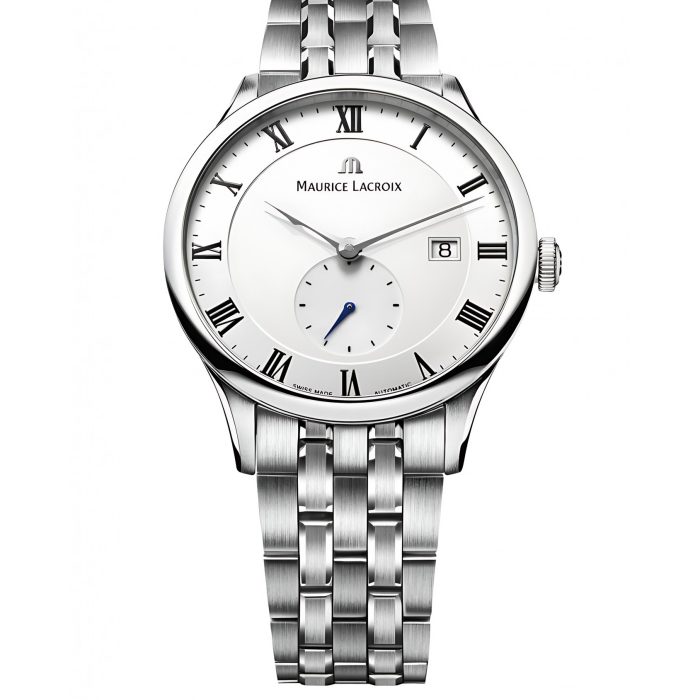 Maurice Lacroix Masterpiece Small Second Black Gold Watch