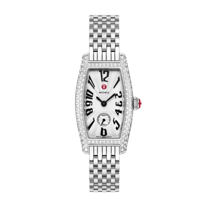 Michele Special Edition Coquette Diamond Stainless Steel Watch