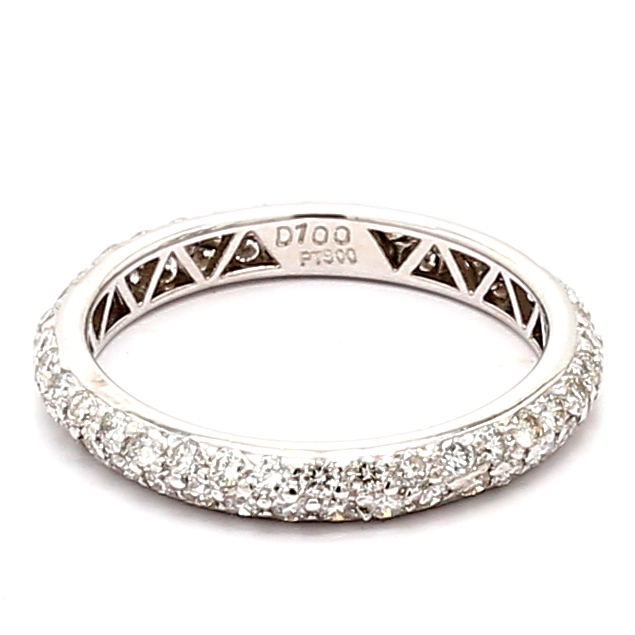 Platinum Diamond Eternity Band, 1.20 ct tw