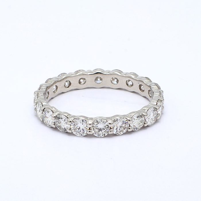 Platinum Diamond Eternity Band, 2.50 ct tw