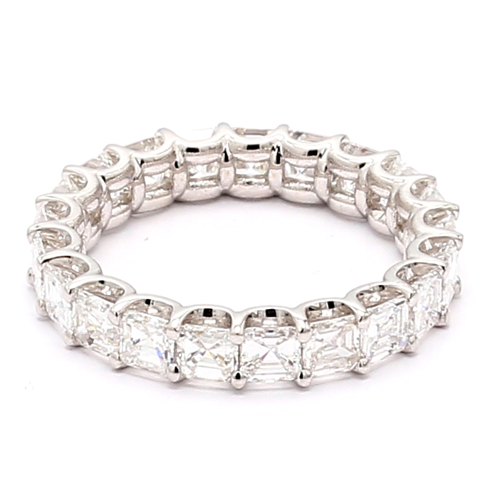 Platinum Diamond Eternity Band, 5.88 ct tw